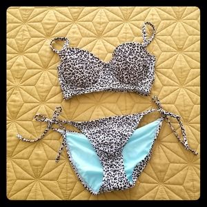 Xhilaration Leopard Bikini